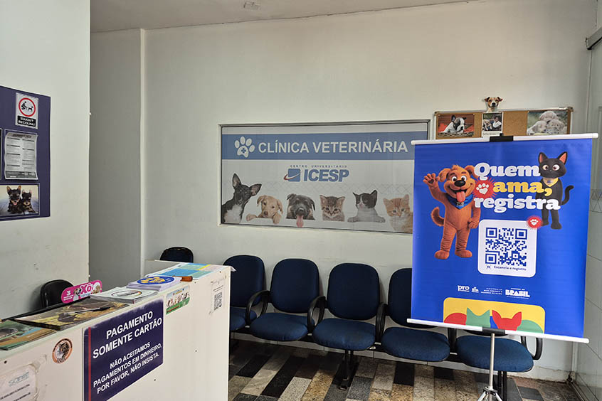 No momento, você está visualizando Clínica Veterinária do ICESP adere ao SinPatinhas, o cadastro nacional de animais domésticos
